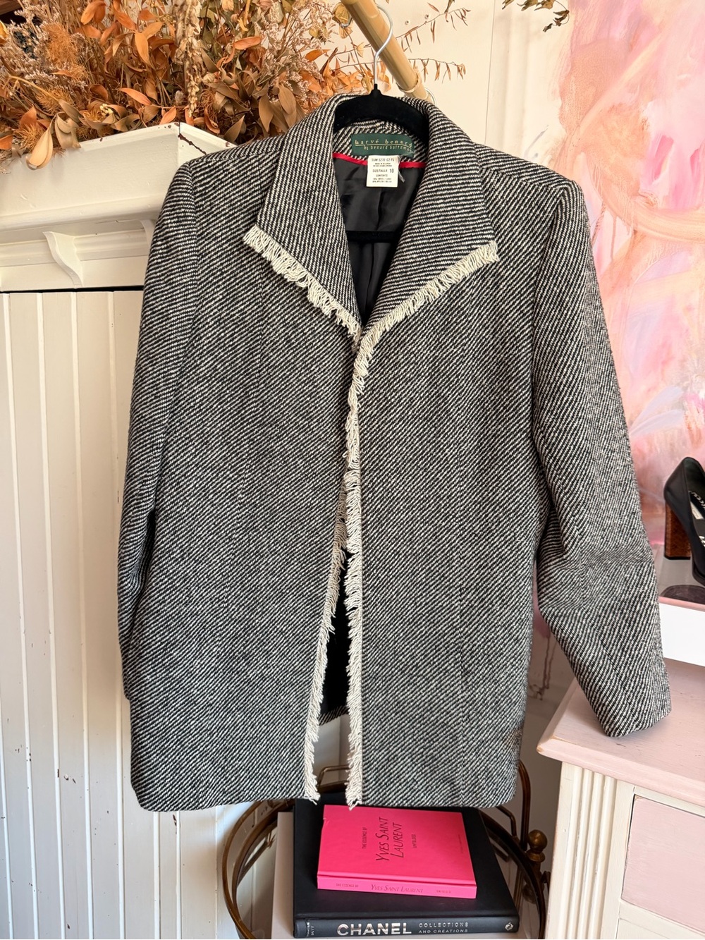 Harve Bénard Fringe Trim Women's Coat